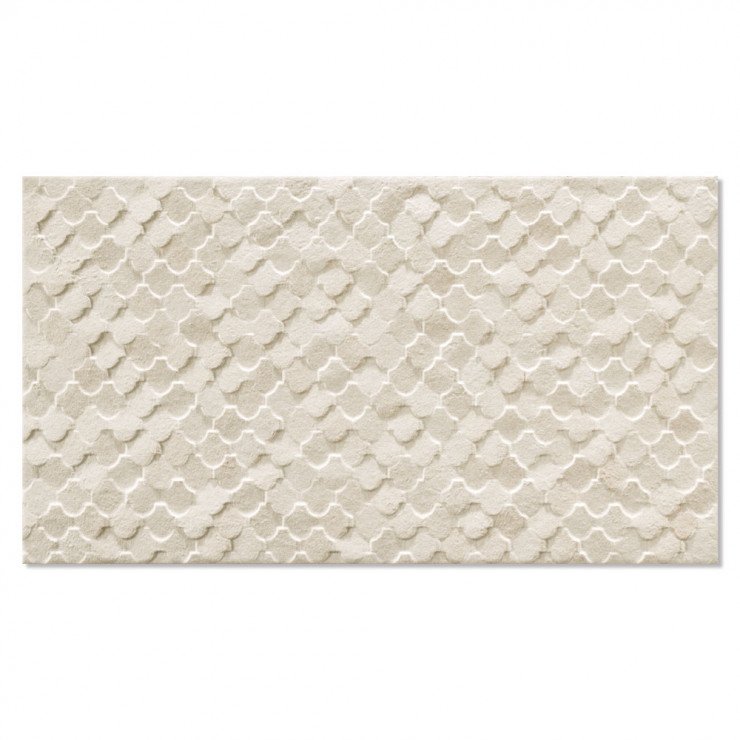 Dekor Vægflise Roof Beige Mat 31x56 cm-1